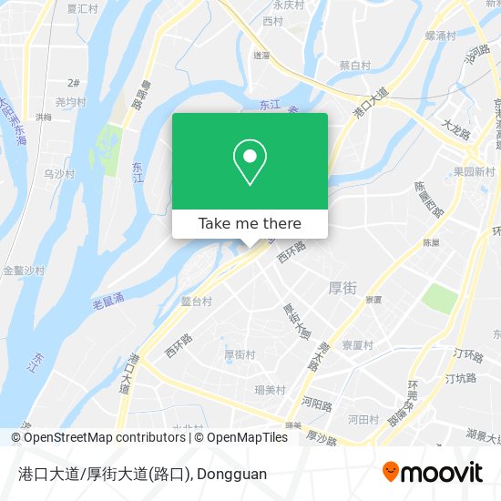 港口大道/厚街大道(路口) map