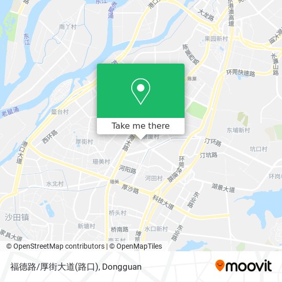 福德路/厚街大道(路口) map