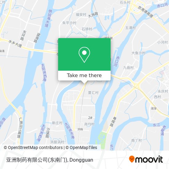 亚洲制药有限公司(东南门) map