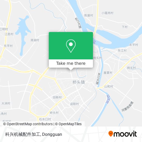 科兴机械配件加工 map
