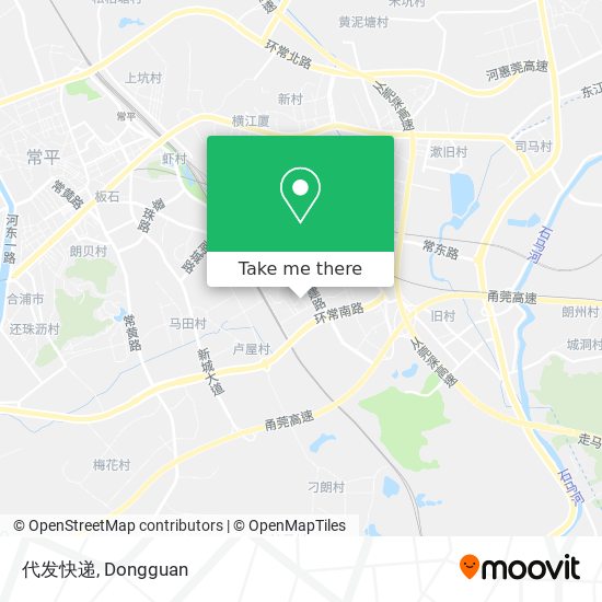 代发快递 map