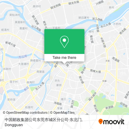 中国邮政集团公司东莞市城区分公司-东北门 map