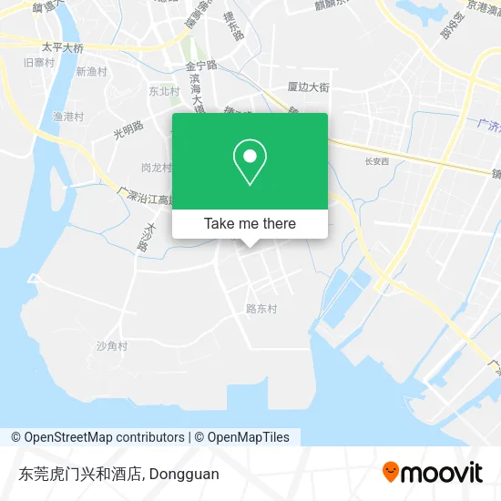 东莞虎门兴和酒店 map