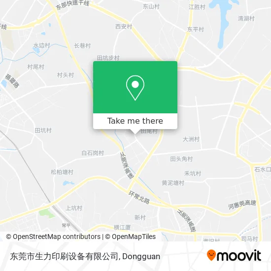东莞市生力印刷设备有限公司 map