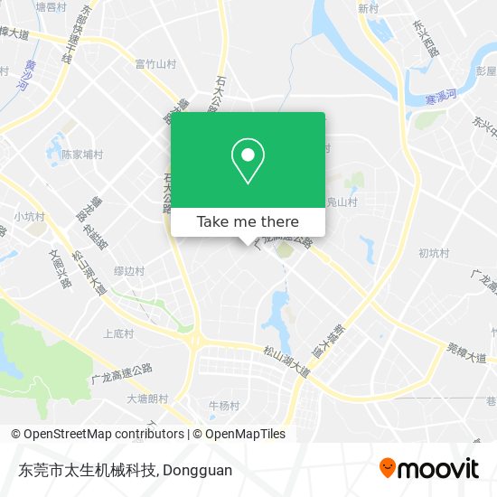 东莞市太生机械科技 map