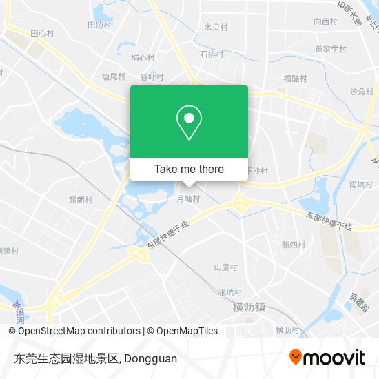 东莞生态园湿地景区 map