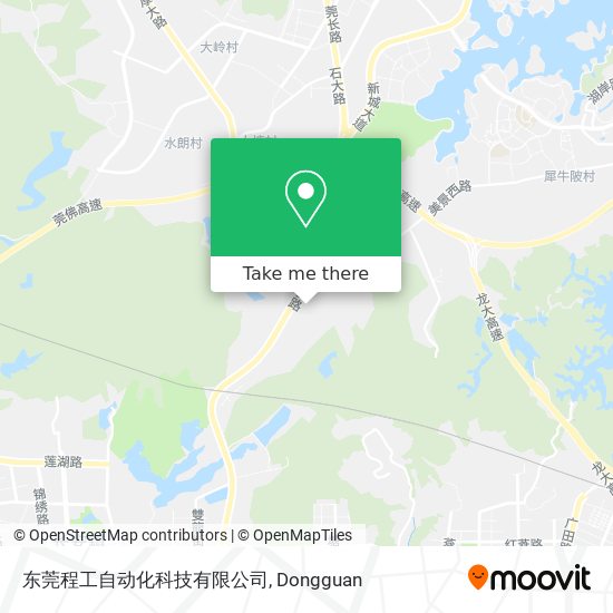 东莞程工自动化科技有限公司 map