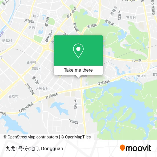 九龙1号-东北门 map