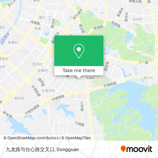 九龙路与台心路交叉口 map