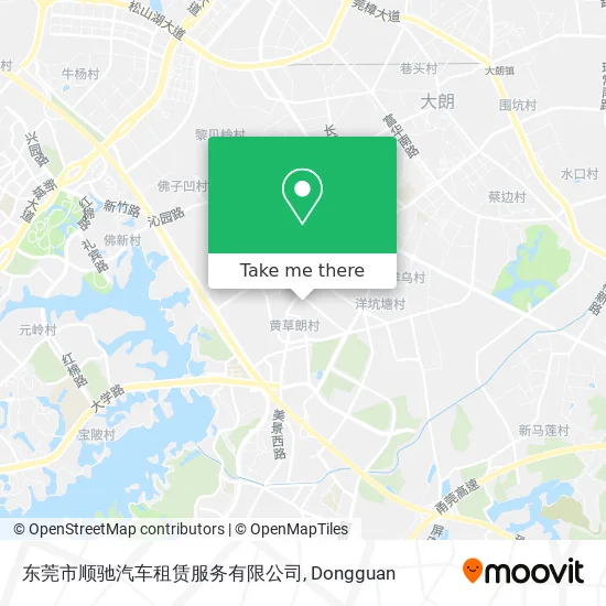 东莞市顺驰汽车租赁服务有限公司 map