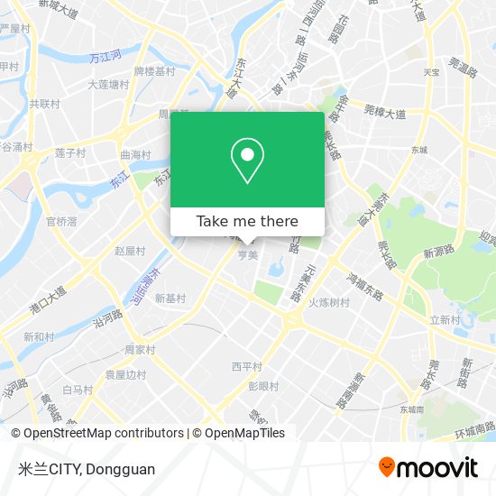 米兰CITY map