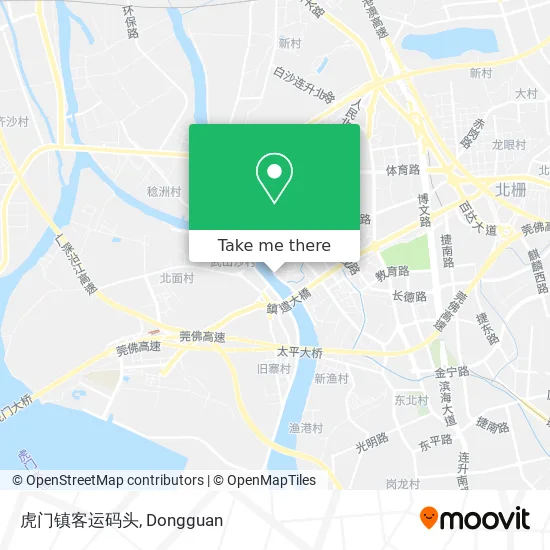 虎门镇客运码头 map