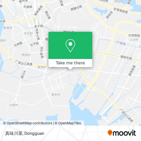 真味川菜 map