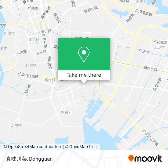 真味川菜 map