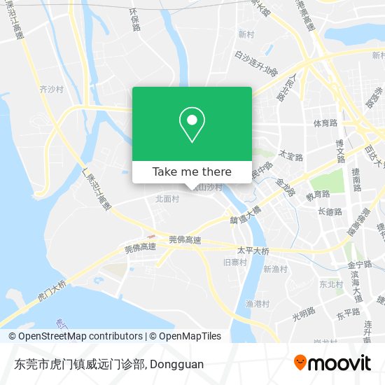 东莞市虎门镇威远门诊部 map
