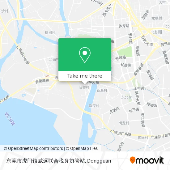 东莞市虎门镇威远联合税务协管站 map