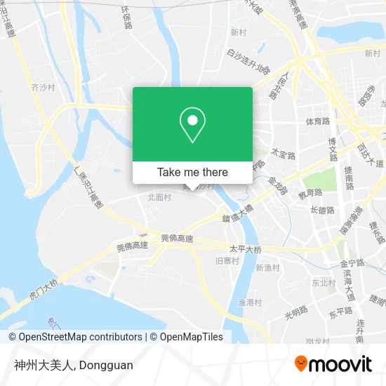神州大美人 map
