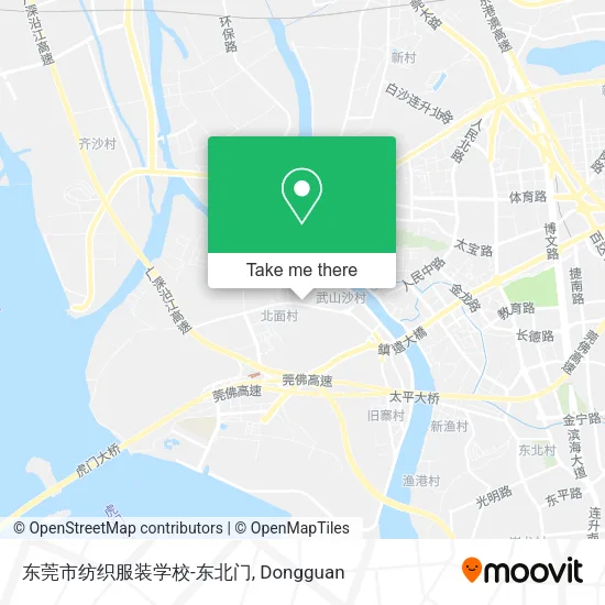 东莞市纺织服装学校-东北门 map