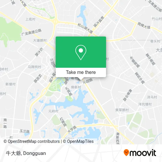 牛大爺 map