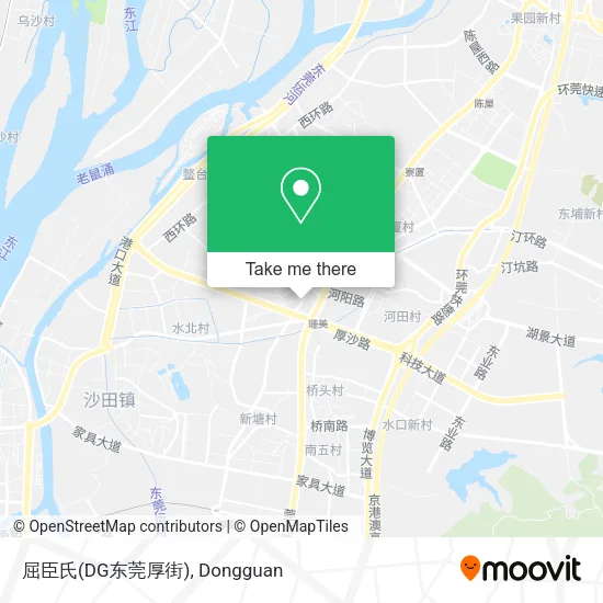 屈臣氏(DG东莞厚街) map