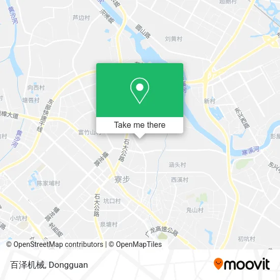 百泽机械 map