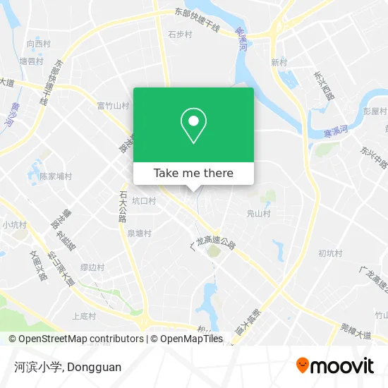 河滨小学 map