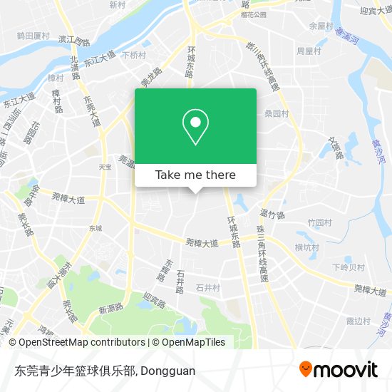 东莞青少年篮球俱乐部 map