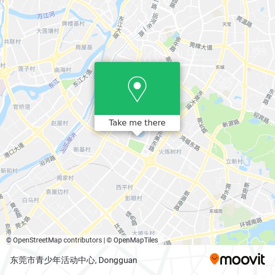 东莞市青少年活动中心 map