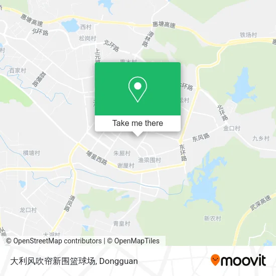 大利风吹帘新围篮球场 map