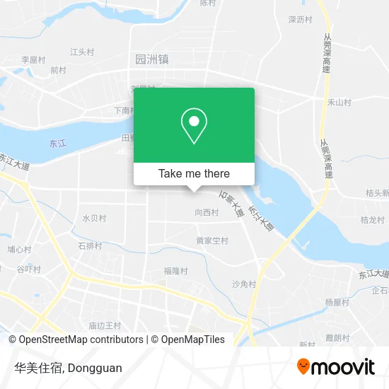 华美住宿 map