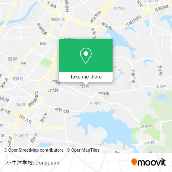 小牛津学校 map