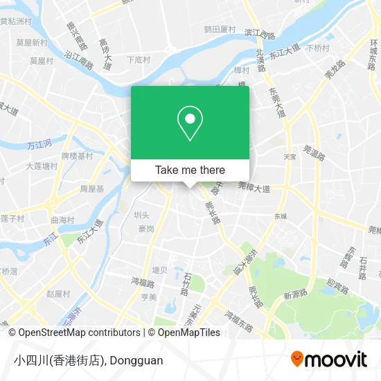 小四川(香港街店) map