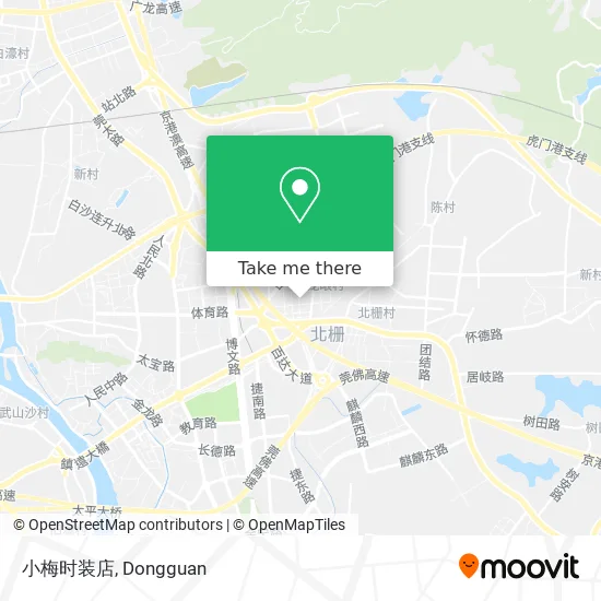 小梅时装店 map