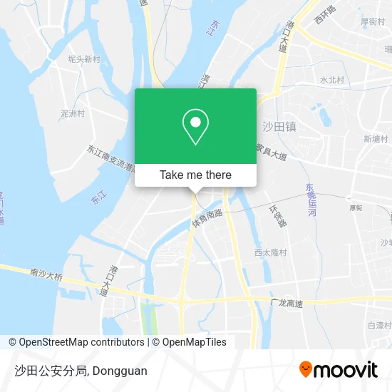 沙田公安分局 map