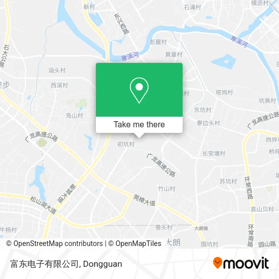 富东电子有限公司 map