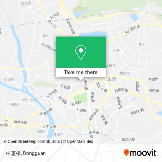 中惠楼 map