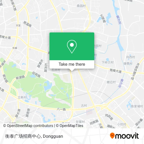 衡泰广场招商中心 map