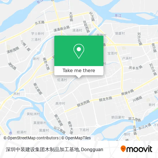 深圳中装建设集团木制品加工基地 map