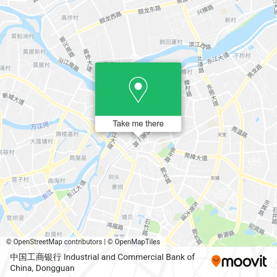 中国工商银行 Industrial and Commercial Bank of China map