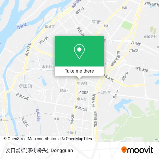 麦田蛋糕(厚街桥头) map