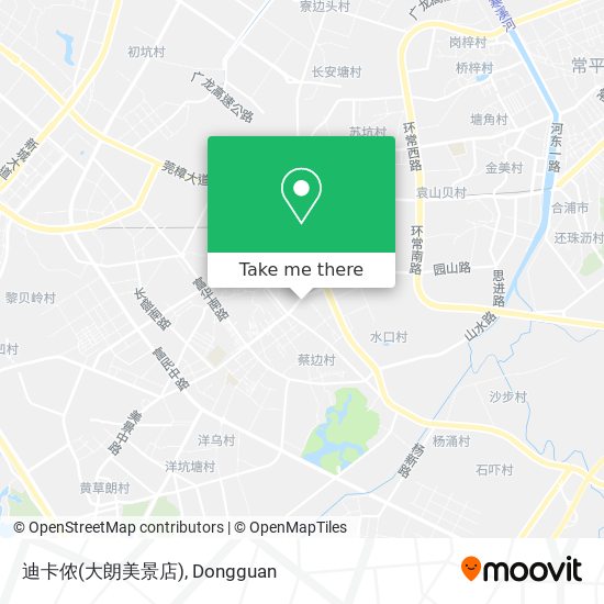 迪卡侬(大朗美景店) map