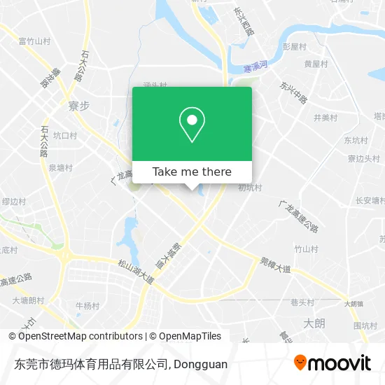 东莞市德玛体育用品有限公司 map