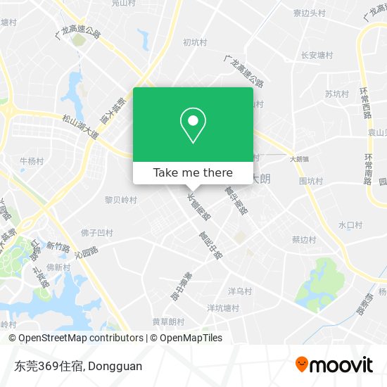 东莞369住宿 map