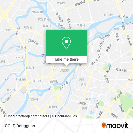 GOLF map