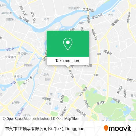 东莞市TR轴承有限公司(金牛路) map
