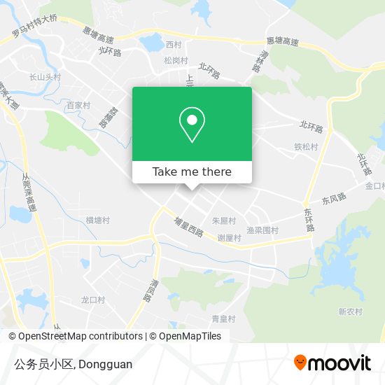 公务员小区 map