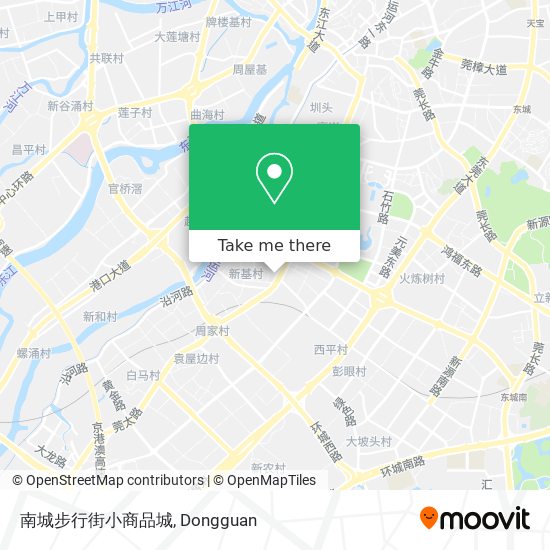 南城步行街小商品城 map