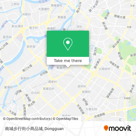 南城步行街小商品城 map