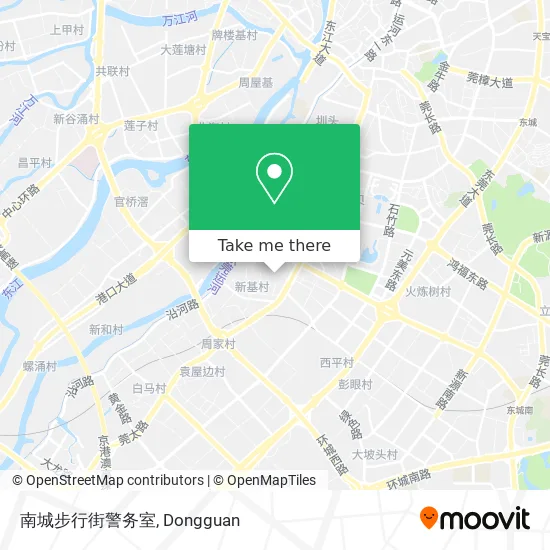 南城步行街警务室 map