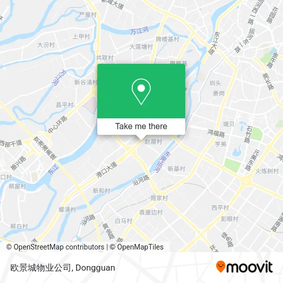 欧景城物业公司 map